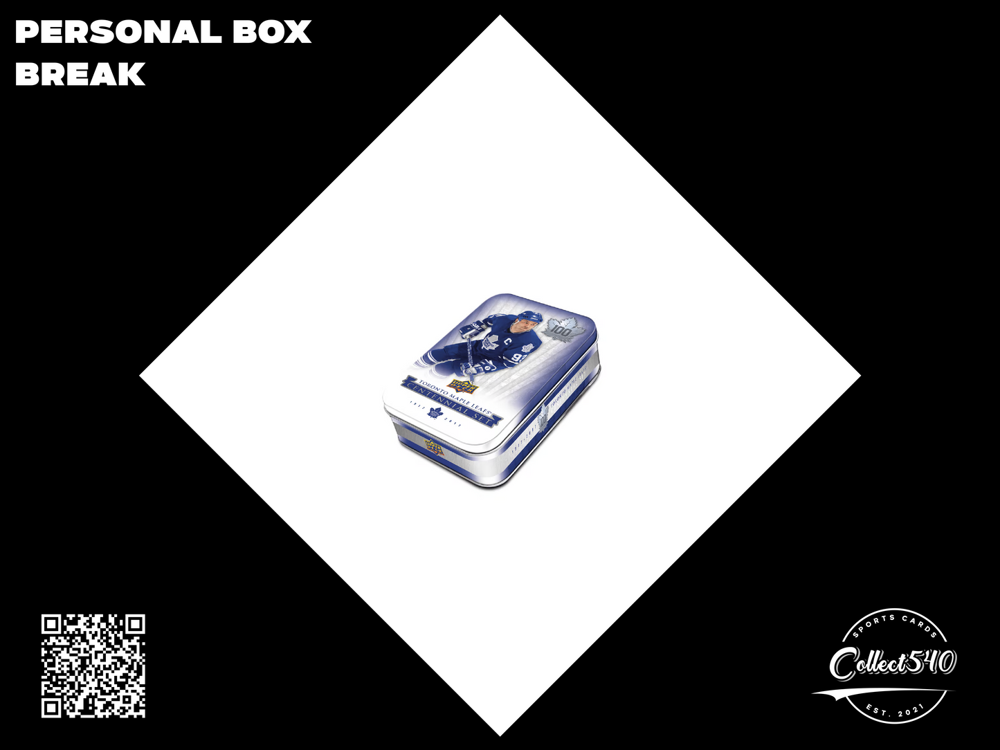 Personal Box Break 2017 UD Toronto Maple Leafs Centennial 1x Tin