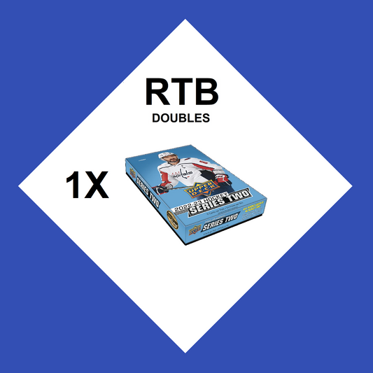 RANDOM TEAM BREAK (1x BOX) 2022-23 UD SERIES TWO HOBBY - RTB DOUBLES HOCKEY #808