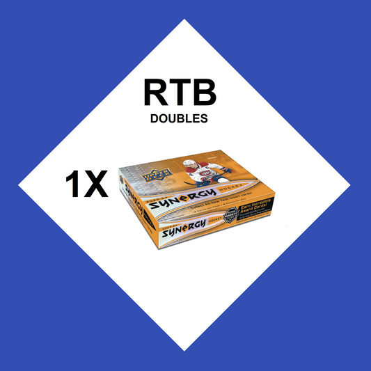 RANDOM TEAM BREAK (1x BOX) 2023-24 UD SYNERGY HOBBY - RTB DOUBLES HOCKEY #790