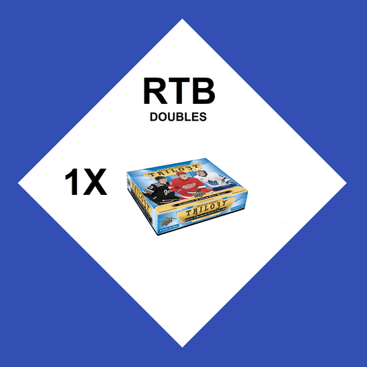 RANDOM TEAM BREAK (1x BOX) 2023-24 UD TRILOGY HOBBY - RTB DOUBLES HOCKEY #788