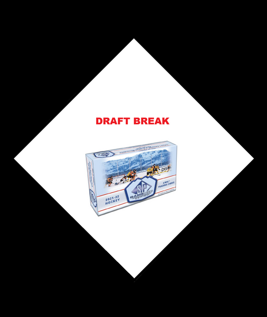 Draft Break 2021-22 UD SP Game Used Hockey 1x Box