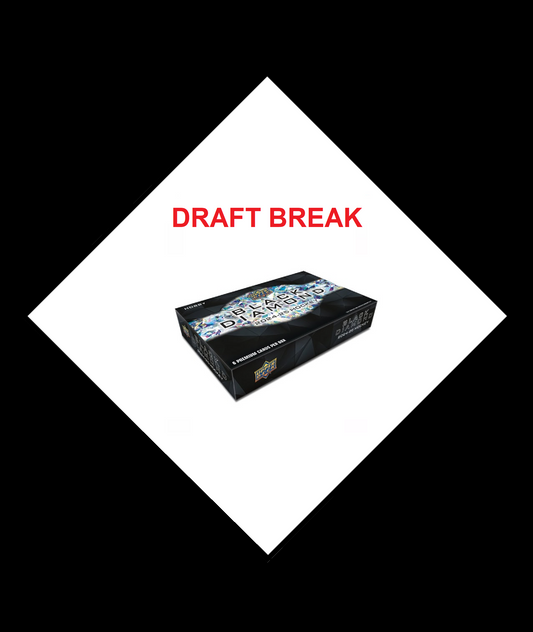 Draft Break 2024-25 UD Black Diamond Hockey Hobby 1x Box