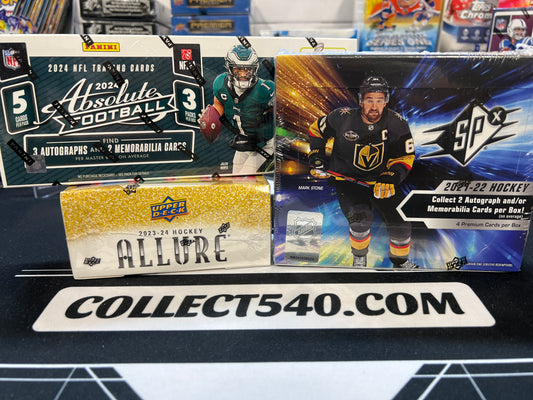 PICK YOUR TEAM BREAK (3X BOX MIXER) -  PYT MULTI SPORT (HOCKEY/FOOTBALL) #1337